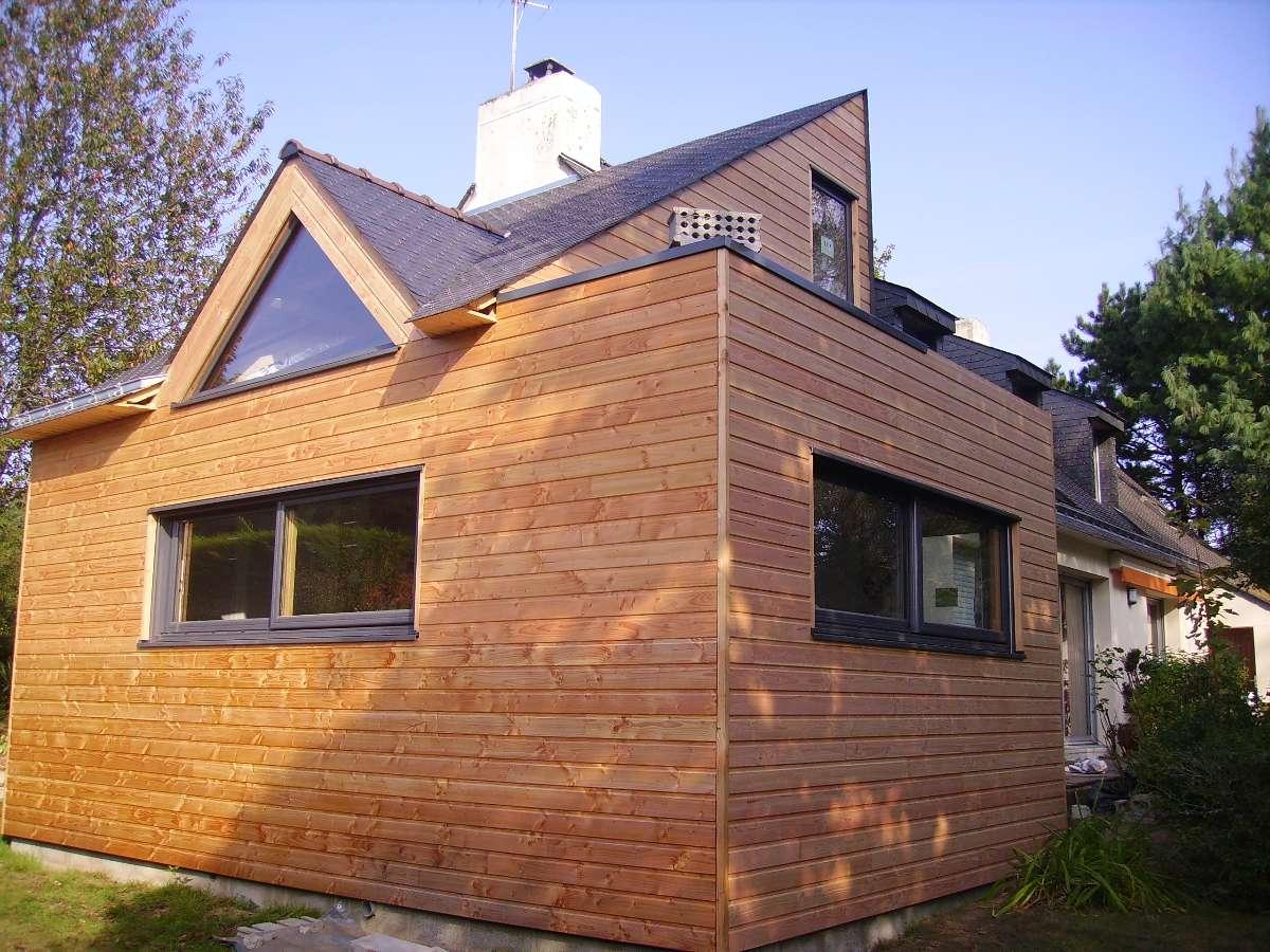 Extension ossature bois - ST NOLFF
