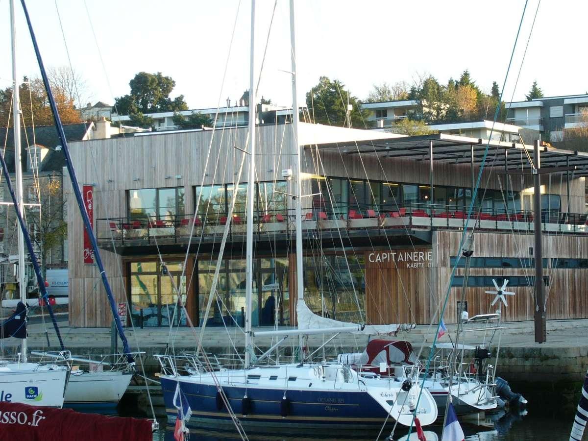 Résille bois - CAPITAINERIE DU PORT DE VANNES